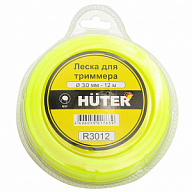 Леска для триммера Huter, 3.0мм х 12м, круг цены в Воронеже
