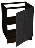 Стол рабочий РС-60 Арабика, венге/шелк венге, размер 600х843х600 мм, Мебель Маркет