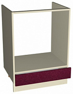Шкаф для духовки ШД-60 Шанталь 2, рубин металлик, размер 600х846х600мм, Мебель Маркет