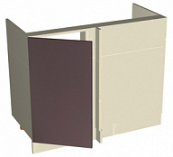 Стол рабочий РСУ-100 Шанталь 2, кофе глянец, размер 1000х846х600 мм, Мебель Маркет