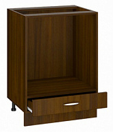 Шкаф для духовки ШД-60 Гурман 1, орех пегасо, размер 600х846х600 мм, Мебель Маркет