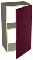 Шкаф-антресоль 2ША-40 Шанталь, рубин металлик. размер 400х720х316, Мебель Маркет