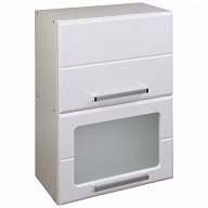 Шкаф-витрина 50 Бордо, белый, размер 500х700х300 мм, ИП Мажаров